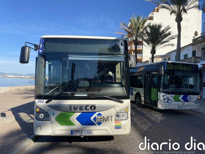 Cortes de tráfico y desvíos de la EMT este fin de semana en Palma: consulta las calles afectadas