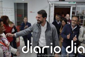 Cotrina le traslada a De Miguel su deseo de que la izquierda "vuelva a abrirse paso en Extremadura"