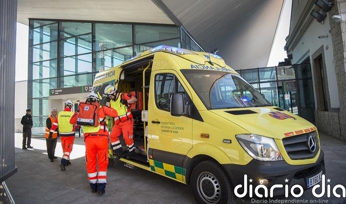 Cuatro heridos tras colisionar un vehículo contra un árbol en Granada capital