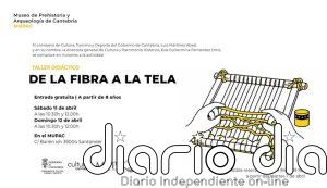 Cultura organiza un taller didáctico sobre el tejido con telar en el MUPAC