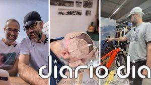 Del Hospital de La Paz a Santiago en bicicleta, el reto de un paciente de glioblastoma