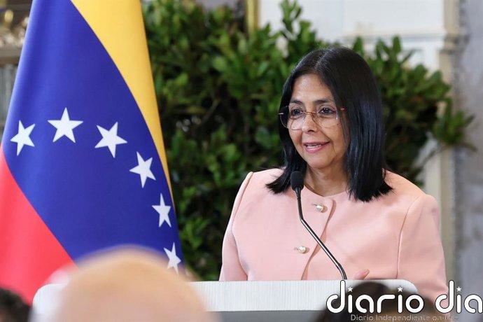 Delcy Rodríguez convoca una "gran" peregrinación para pedir el cese del bloqueo y sanciones contra Venezuela