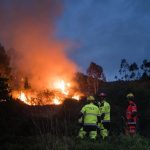 Desactivado el nivel 2 de emergencia por incendios en Ponteareas (Pontevedra)