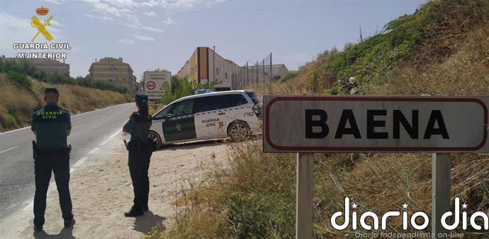 Detenido en Baena (Córdoba) acusado de robar con arma blanca 400 euros de un comercio