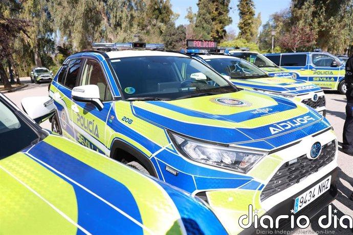 Detenido un conductor sin carné tras una persecución policial en Sevilla con nueve heridos, entre ellos cuatro agentes