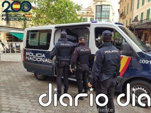 Detenidos dos hombres en Palma por forzar vehículos para robar en su interior