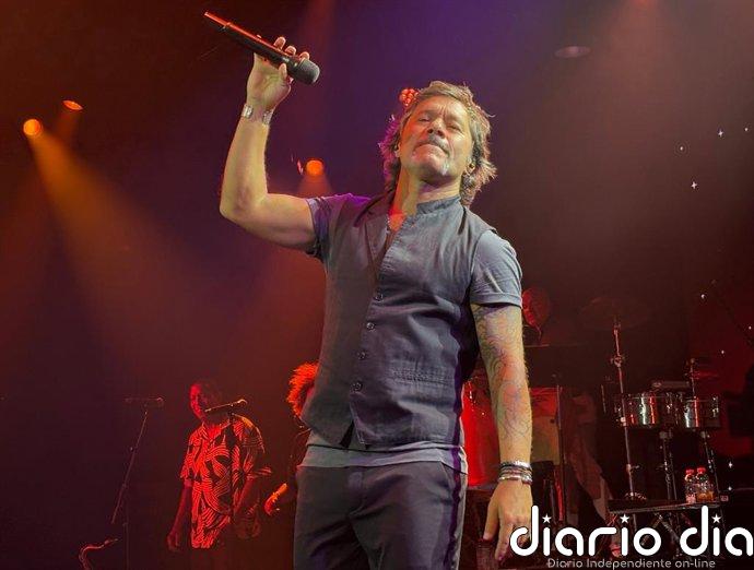 Diego Torres comparte su "alegría" y "cercanía" en la sala Auditorio Roig Arena