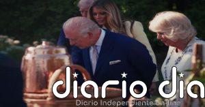 Donald Trump y Melania toman el té con el rey Carlos III y Camila en la Casa Blanca