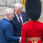 Donald y Melania Trump reciben en la Casa Blanca a los reyes de Inglaterra