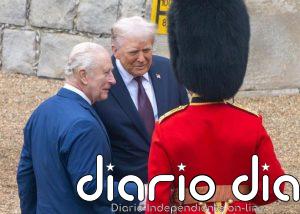 Donald y Melania Trump reciben en la Casa Blanca a los reyes de Inglaterra