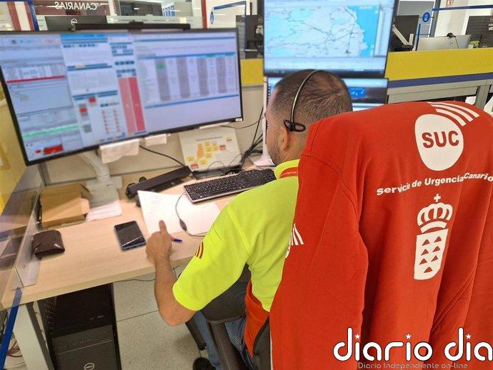 Dos afectados tras declararse un incendio en la cocina de una vivienda de Santa Cruz de La Palma