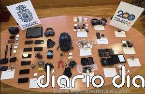 Dos detenidos por robar durante años en las taquillas de gimnasios en Madrid