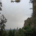 Dos escaladores en estado crítico en Montserrat (Barcelona) al caerles unas piedras