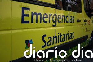 Dos heridos en el vuelco de un camión en la A-52 en Mombuey (Zamora)