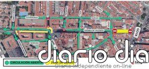 El avance de la reforma de la avenida de Valencia obligará al desvío de dos líneas de autobús durante 2 meses