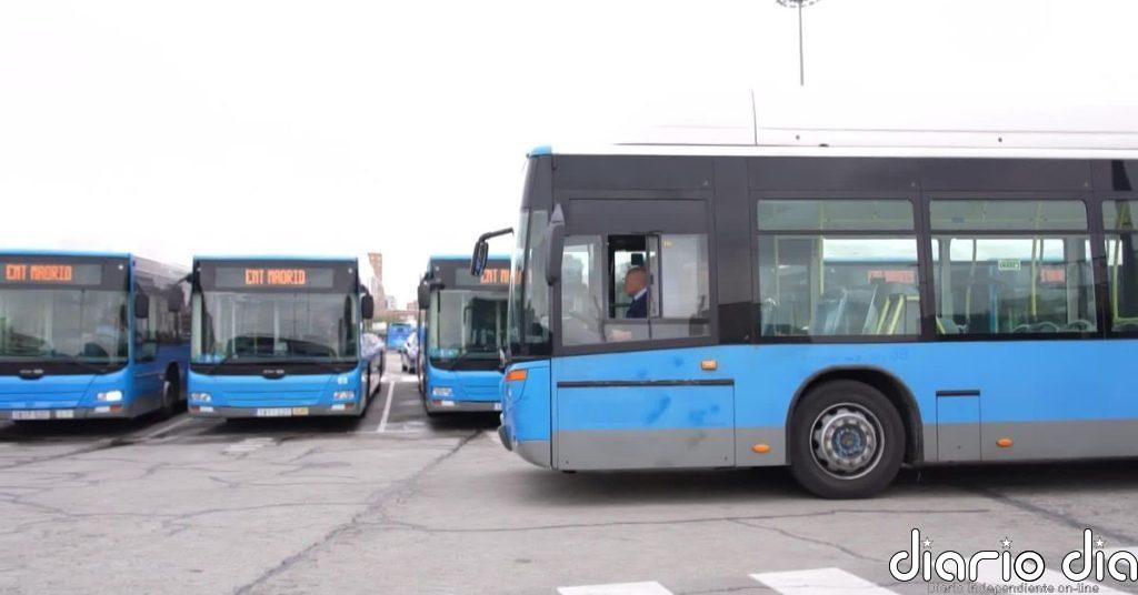 El Ayuntamiento de Madrid envía 40 autobuses a Burgos tras el incendio de la mitad de su flota