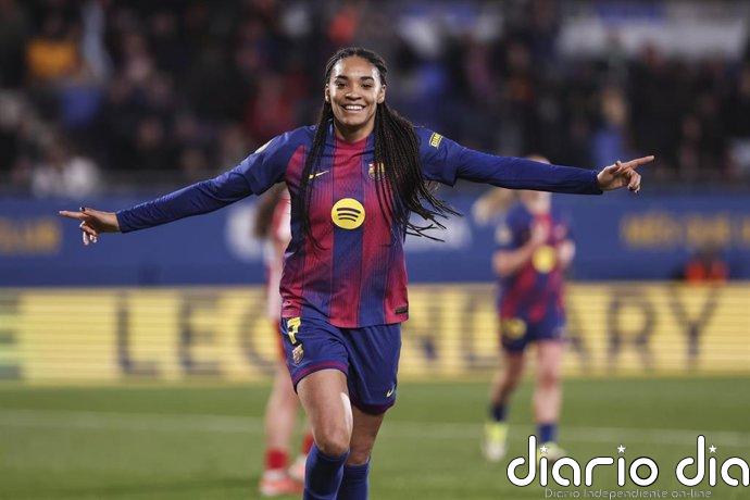 El Barça golea al Badalona y da un paso más hacia el título de la Liga F