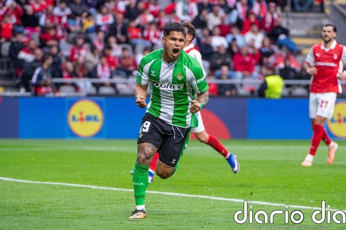 El Betis rasca un empate bueno de Braga