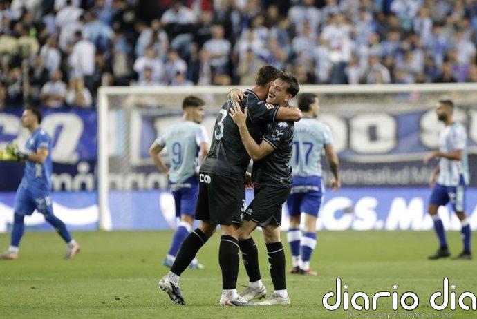 El Castellón da el golpe en La Rosaleda por el ascenso directo