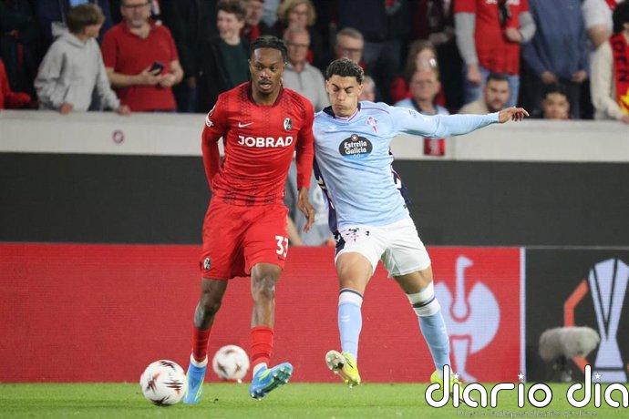 El Celta vuelve de Friburgo al borde de la eliminación