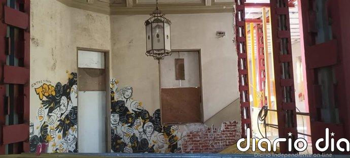 El centro cultural de Prado 30 estará en el 2º trimestre de 2027 tras recuperarlo de los "jetas" de La Ingobernable