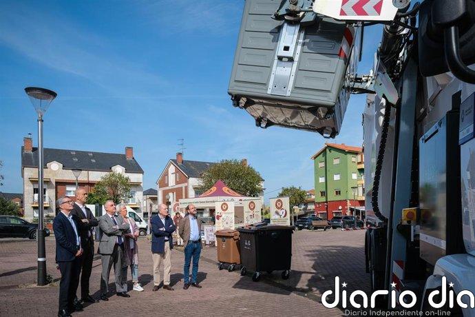 El contenedor marrón llega a Torrelavega con un sistema inteligente que permite medir la aportación de cada usuario