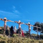 El Drama de la Cruz de Alcorisa (Teruel) conmueve con una puesta en escena más espectacular en el Monte Calvario