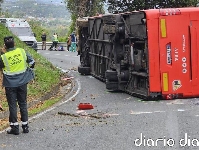 El fin de semana en las carreteras asturianas se salda con tres heridos graves y 19 leves en 38 accidentes