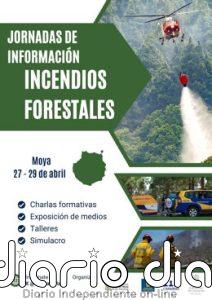 El Gobierno de Canarias realizará un simulacro de incendio forestal en Moya (Gran Canaria) para comprobar protocolos