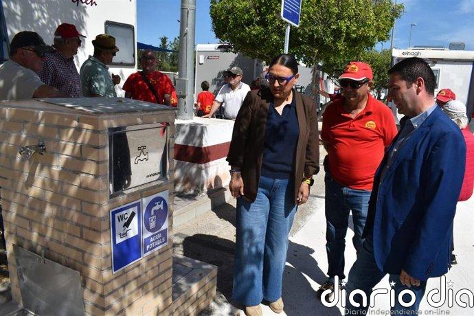 El Gobierno regional financia en Las Torres de Cotillas un área accesible para autocaravanas