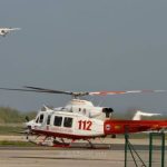 El helicóptero rescata a un vizcaíno con una contusión en la cabeza y fractura de codo en el Pico San Vicente