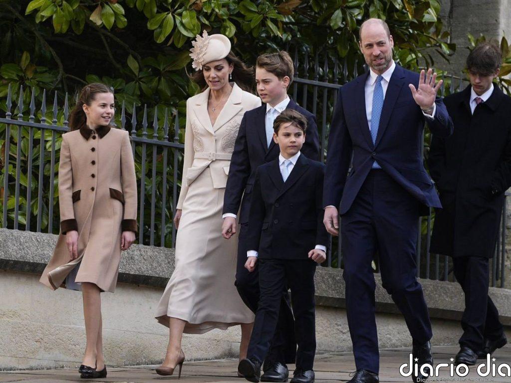 El importante significado del look de Kate Middleton en la misa de Pascua