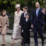 El importante significado del look de Kate Middleton en la misa de Pascua