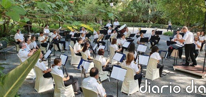 El Jardín Botánico-Histórico La Concepción acoge el próximo concierto de la banda municipal de música de Málaga