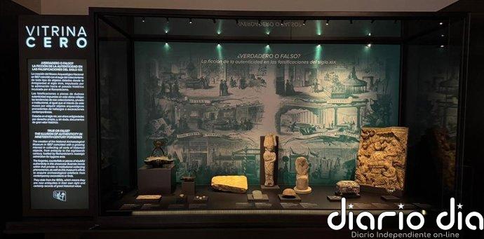 El Museo Arqueológico Nacional dedica su nueva Vitrina Cero a las falsificaciones del siglo XIX