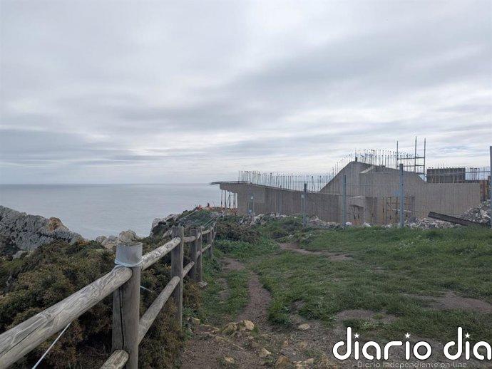 El nuevo bar de Cabo Peñas toma forma: así avanzan las obras en Gozón