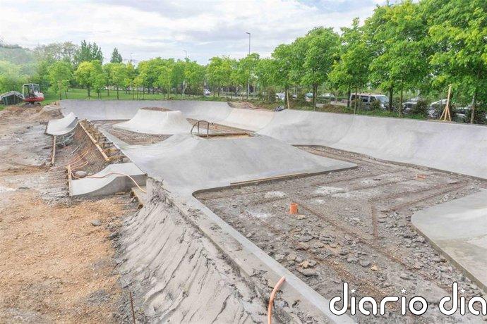 El nuevo skatepark de Nueva Ciudad estará finalizado en junio