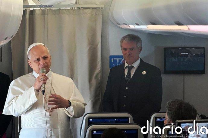 El Papa responde a Trump: "No soy político, hablo del Evangelio. A los líderes del mundo les digo basta de guerras"