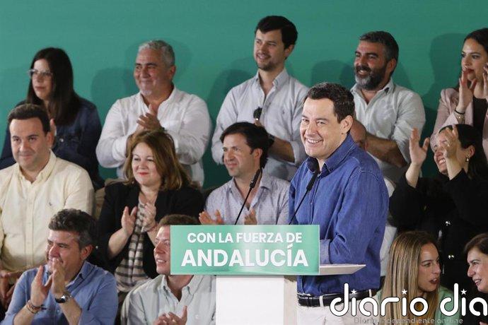 El PP-A podría revalidar su mayoría absoluta el 17M y el PSOE-A bajar de 30 escaños según un sondeo de GAD3