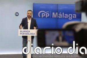 El PP critica que el Gobierno "se pone de perfil" con el arreglo de las playas de la provincia de Málaga