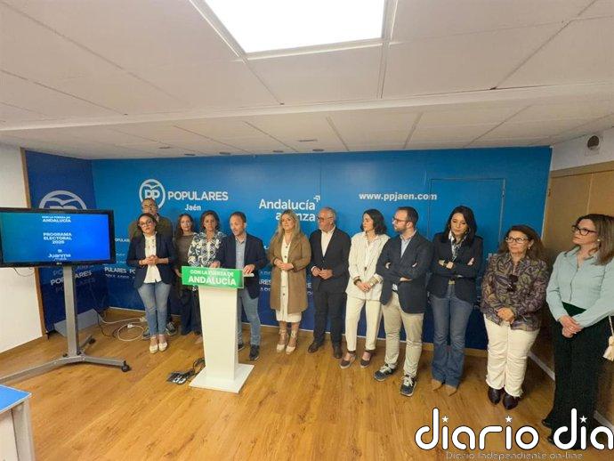 El PP de Jaén presenta un programa "realista" para que la provincia "siga avanzando" con "confianza y estabilidad"