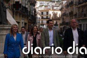 El PP de Málaga agradece a Moreno elegir Antequera para presentar su programa: "hay razones de peso para su reelección"