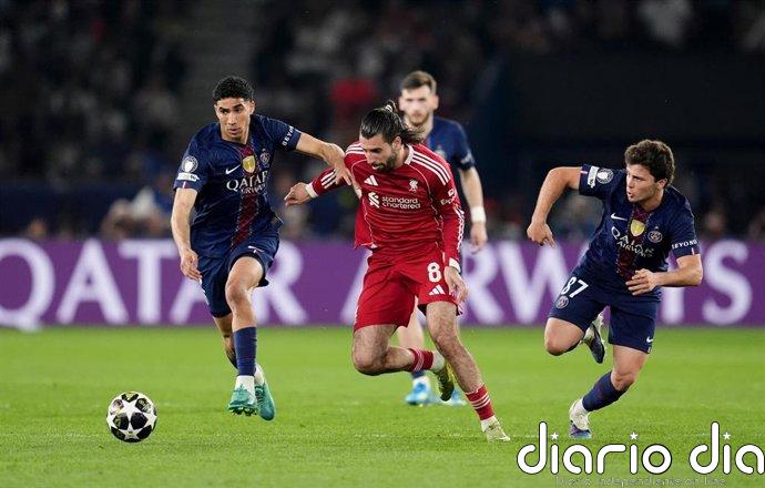 El PSG deja noqueado al Liverpool
