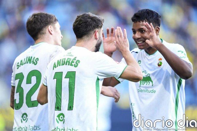 El Racing de Santander reafirma su liderato en LaLiga Hypermotion y el Leganés vuelve a las andadas