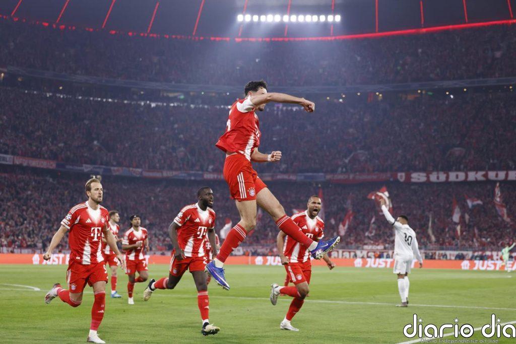 El Real Madrid, eliminado por el Bayern en los cuartos de final de la Champions