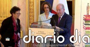 El Rey Emérito recibe en París el premio literario de la Asamblea Nacional francesa por sus memorias