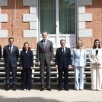 El rey Felipe VI recibe a Philips Ibérica con motivo de su centenario en España