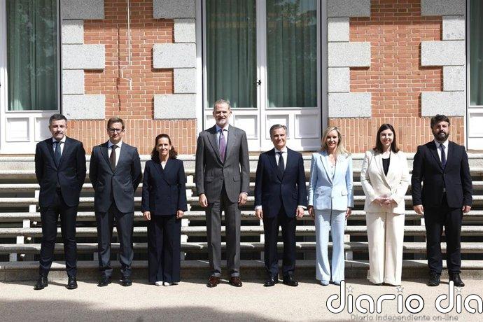 El rey Felipe VI recibe a Philips Ibérica con motivo de su centenario en España