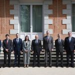 El rey Felipe VI recibe en audiencia a la junta directiva de Nokia España con motivo de su centenario