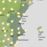 El tiempo este martes en la Comunitat Valenciana: cielos poco nubosos, viento flojo variable y temperaturas sin cambios